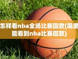 怎样看nba全场比赛回放(哪里能看到nba比赛回放)