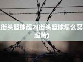 街头篮球超2(街头篮球怎么买超特)