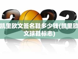 凯里欧文签名鞋多少钱(凯里欧文球鞋标志)