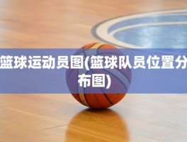 篮球运动员图(篮球队员位置分布图)