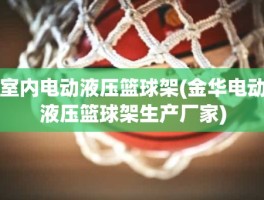 室内电动液压篮球架(金华电动液压篮球架生产厂家)
