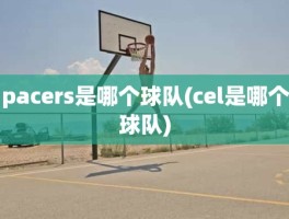 pacers是哪个球队(cel是哪个球队)