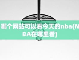哪个网站可以看今天的nba(NBA在哪里看)