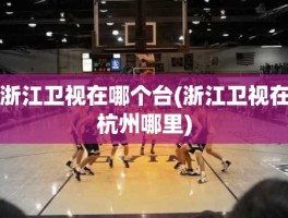 浙江卫视在哪个台(浙江卫视在杭州哪里)
