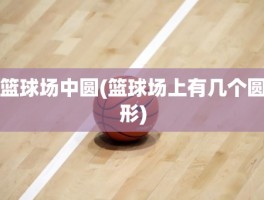 篮球场中圆(篮球场上有几个圆形)