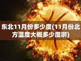 东北11月份多少度(11月份北方温度大概多少度啊)