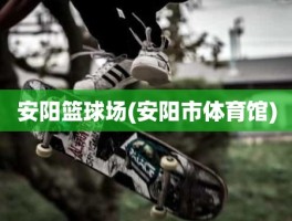 安阳篮球场(安阳市体育馆)