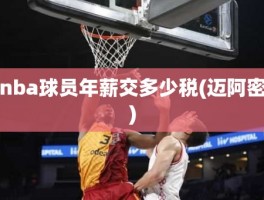 nba球员年薪交多少税(迈阿密)