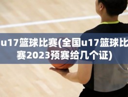 u17篮球比赛(全国u17篮球比赛2023预赛给几个证)