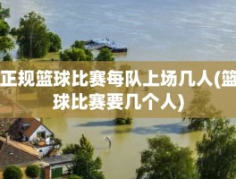 正规篮球比赛每队上场几人(篮球比赛要几个人)