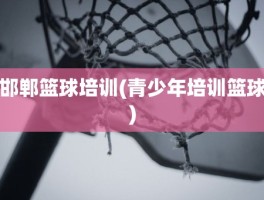 邯郸篮球培训(青少年培训篮球)