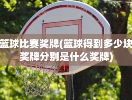 篮球比赛奖牌(篮球得到多少块奖牌分别是什么奖牌)