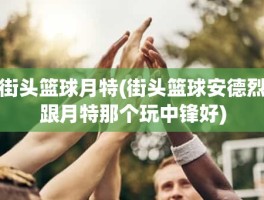 街头篮球月特(街头篮球安德烈跟月特那个玩中锋好)