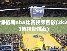 博格斯nba比赛视频回放(2k23博格斯挑战)