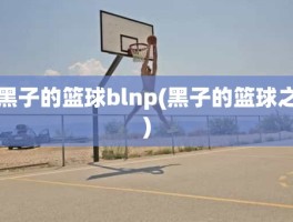 黑子的篮球blnp(黑子的篮球之)