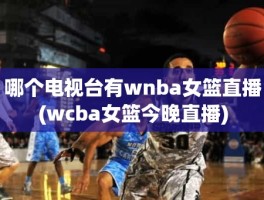 哪个电视台有wnba女篮直播(wcba女篮今晚直播)