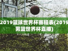 2019篮球世界杯赛程表(2019男篮世界杯直播)