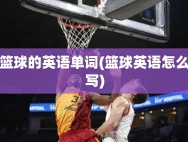 篮球的英语单词(篮球英语怎么写)