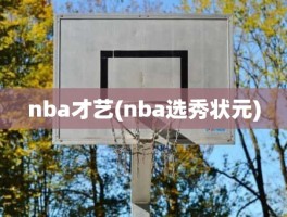 nba才艺(nba选秀状元)