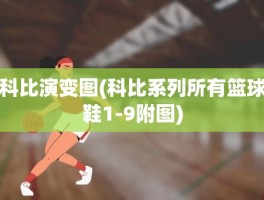 科比演变图(科比系列所有篮球鞋1-9附图)