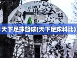 天下足球篮球(天下足球科比)