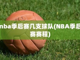 nba季后赛几支球队(NBA季后赛赛程)