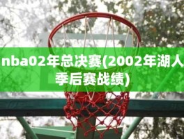 nba02年总决赛(2002年湖人季后赛战绩)