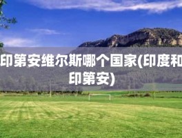 印第安维尔斯哪个国家(印度和印第安)