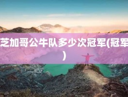 芝加哥公牛队多少次冠军(冠军)