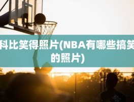 科比笑得照片(NBA有哪些搞笑的照片)