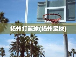 扬州打篮球(扬州足球)