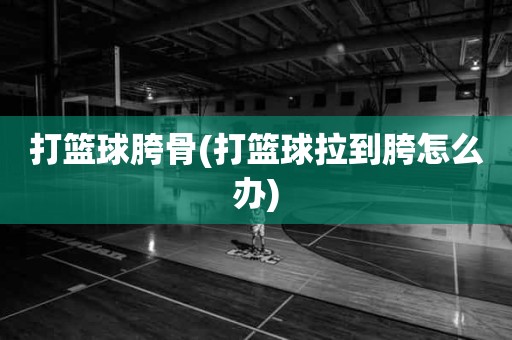 打篮球胯骨(打篮球拉到胯怎么办) 打篮球胯骨(打篮球拉到胯怎么办)