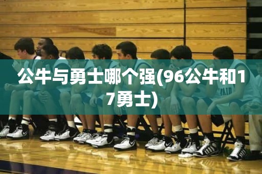 公牛与勇士哪个强(96公牛和17勇士) 公牛与勇士哪个强(96公牛和17勇士)