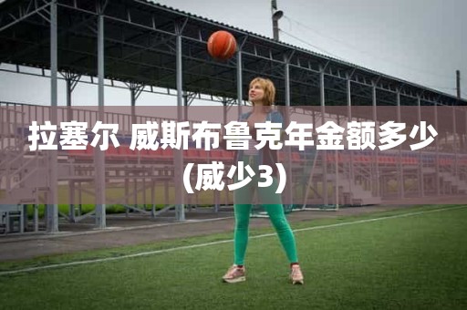 拉塞尔 威斯布鲁克年金额多少(威少3) 拉塞尔 威斯布鲁克年金额多少(威少3)