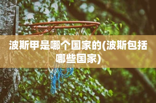 波斯甲是哪个国家的(波斯包括哪些国家) 波斯甲是哪个国家的(波斯包括哪些国家)