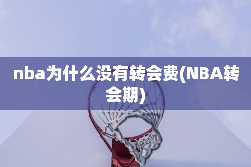 nba为什么没有转会费(NBA转会期) nba为什么没有转会费(NBA转会期)