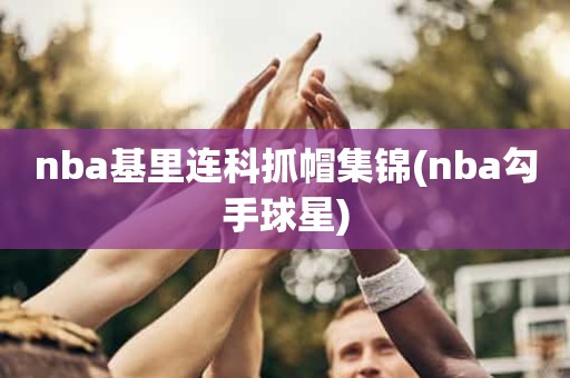 nba基里连科抓帽集锦(nba勾手球星) nba基里连科抓帽集锦(nba勾手球星)