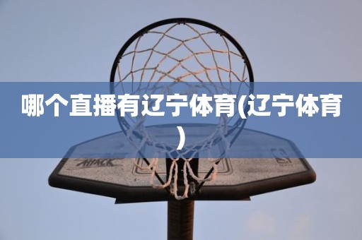 哪个直播有辽宁体育(辽宁体育) 哪个直播有辽宁体育(辽宁体育)