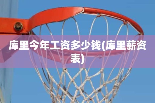 库里今年工资多少钱(库里薪资表) 库里今年工资多少钱(库里薪资表)