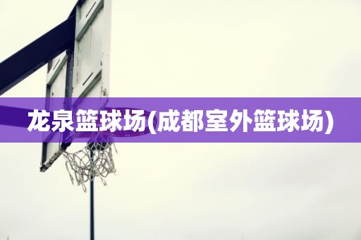 龙泉篮球场(成都室外篮球场) 龙泉篮球场(成都室外篮球场)