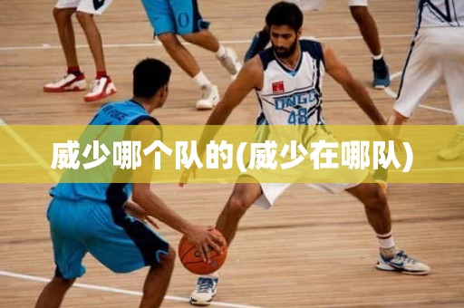 威少哪个队的(威少在哪队) 威少哪个队的(威少在哪队)
