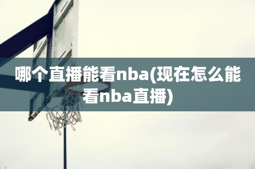 哪个直播能看nba(现在怎么能看nba直播) 哪个直播能看nba(现在怎么能看nba直播)