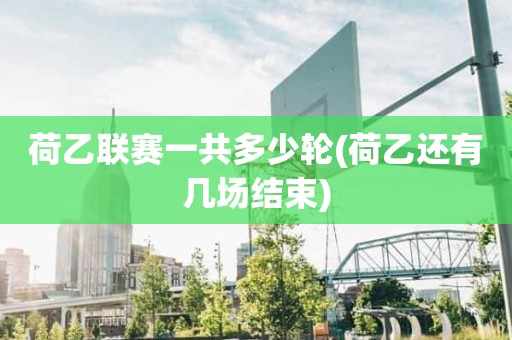 荷乙联赛一共多少轮(荷乙还有几场结束) 荷乙联赛一共多少轮(荷乙还有几场结束)