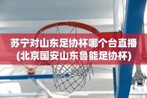 苏宁对山东足协杯哪个台直播(北京国安山东鲁能足协杯) 苏宁对山东足协杯哪个台直播(北京国安山东鲁能足协杯)