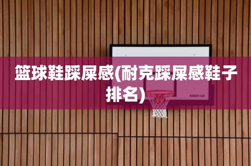 篮球鞋踩屎感(耐克踩屎感鞋子排名) 篮球鞋踩屎感(耐克踩屎感鞋子排名)