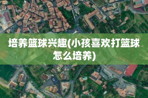 培养篮球兴趣(小孩喜欢打篮球怎么培养) 培养篮球兴趣(小孩喜欢打篮球怎么培养)